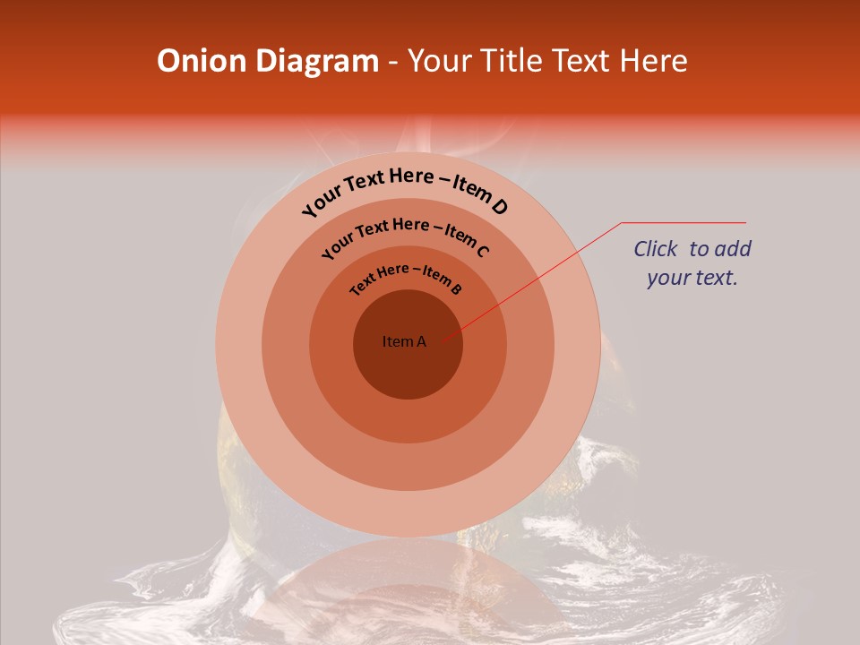 Glowing Melt Heat PowerPoint Template