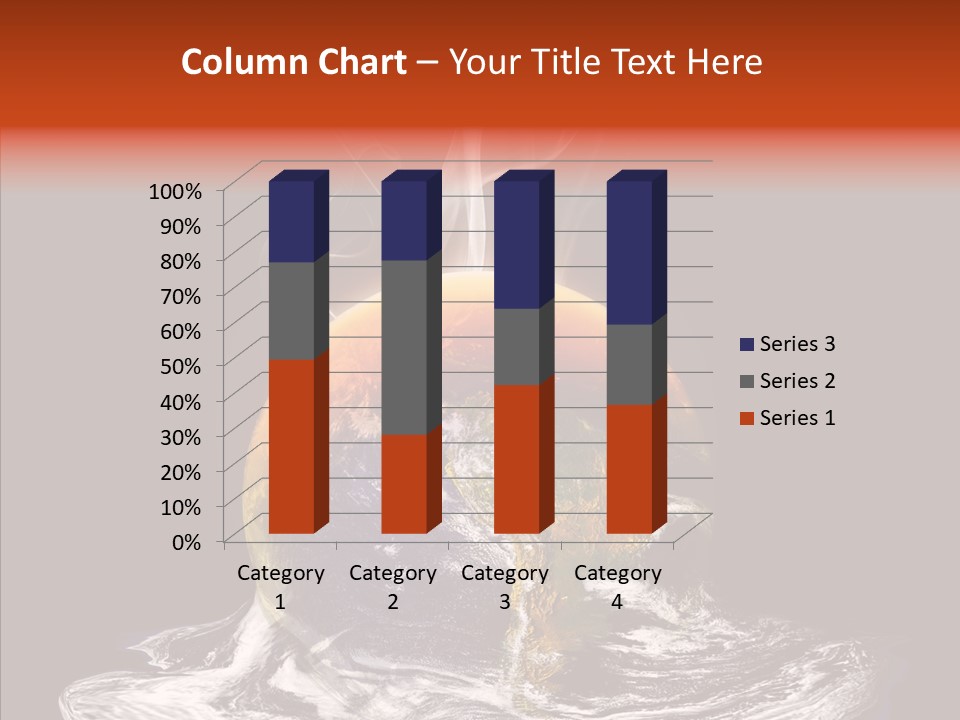 Glowing Melt Heat PowerPoint Template