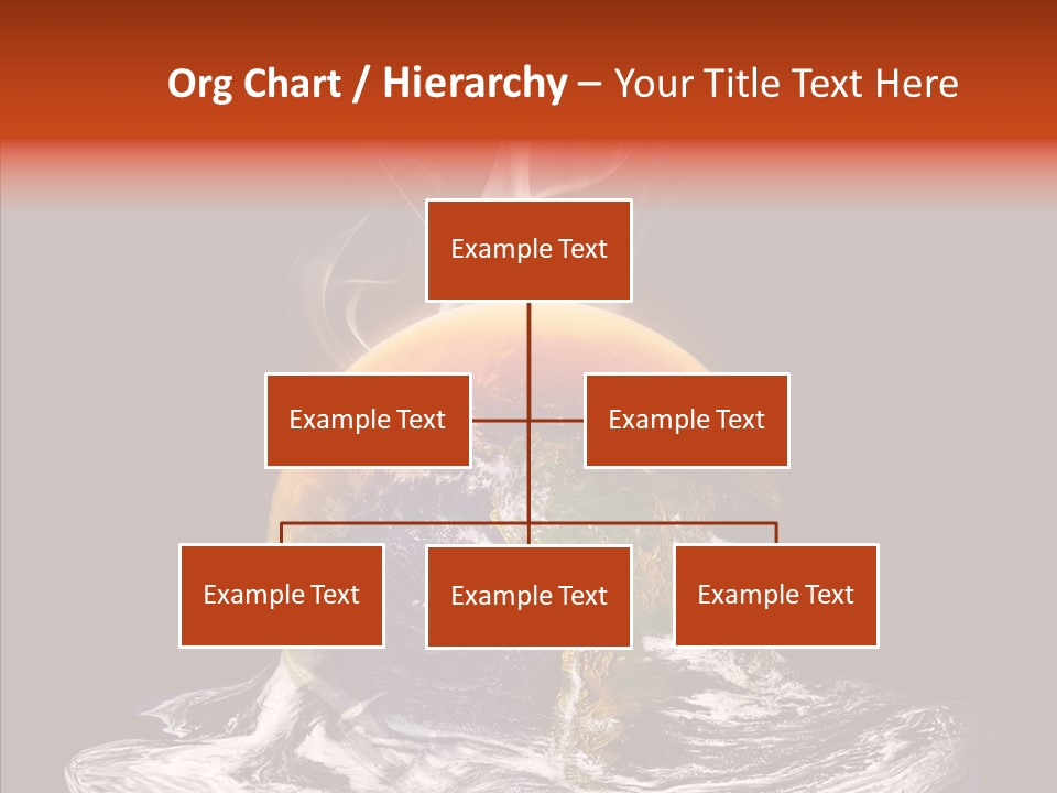 Glowing Melt Heat PowerPoint Template