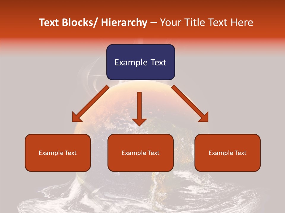 Glowing Melt Heat PowerPoint Template