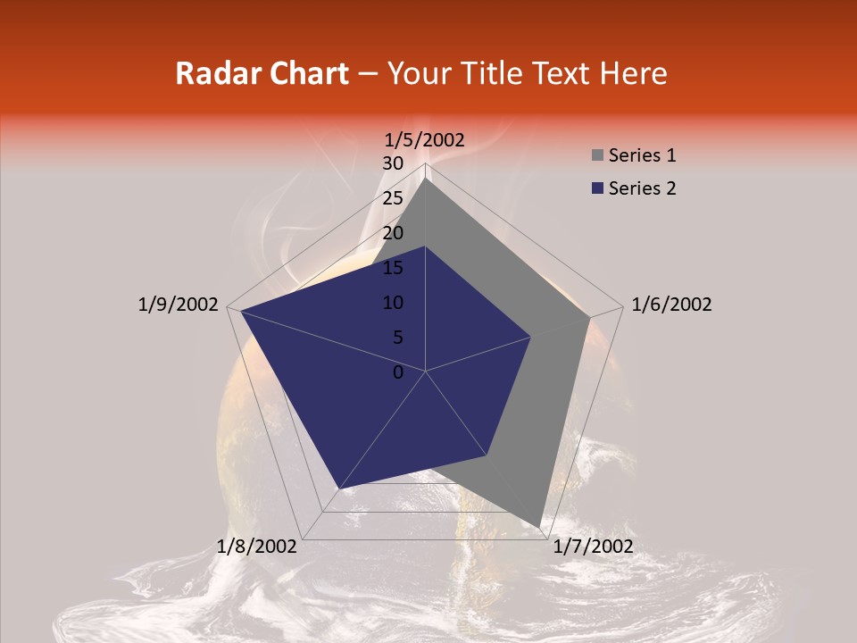 Glowing Melt Heat PowerPoint Template
