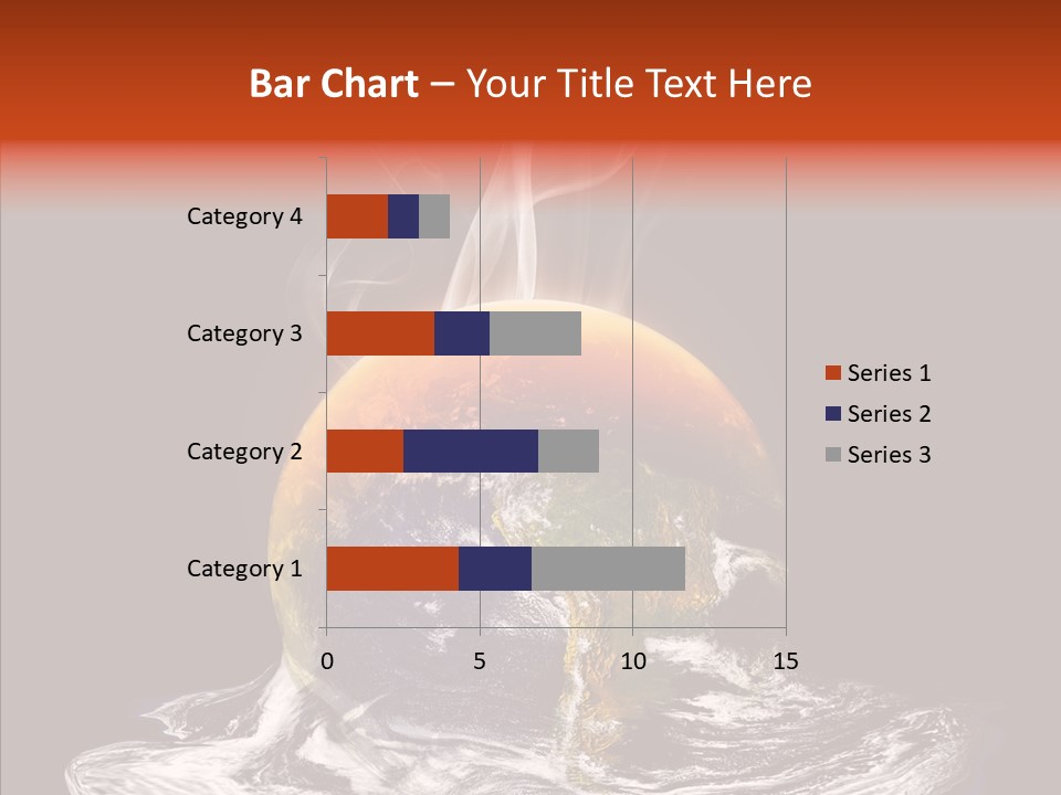 Glowing Melt Heat PowerPoint Template