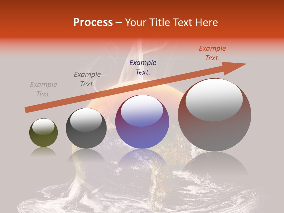 Glowing Melt Heat PowerPoint Template