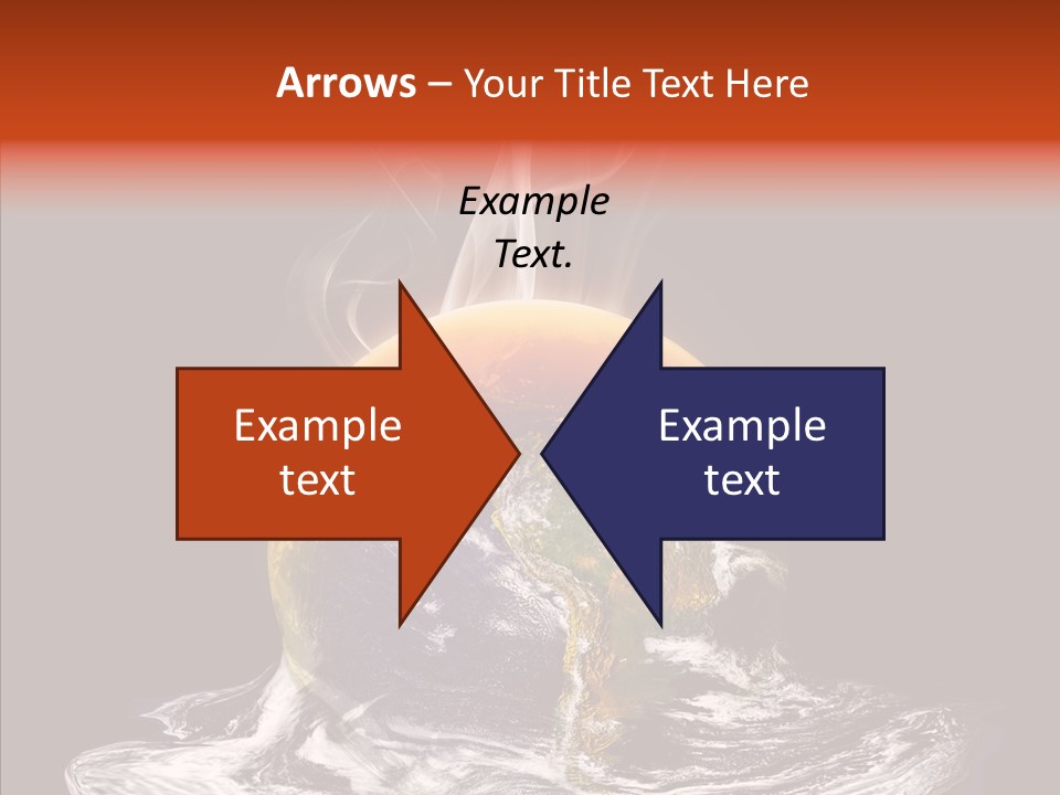 Glowing Melt Heat PowerPoint Template