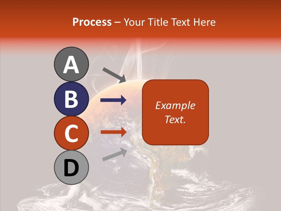 Glowing Melt Heat PowerPoint Template