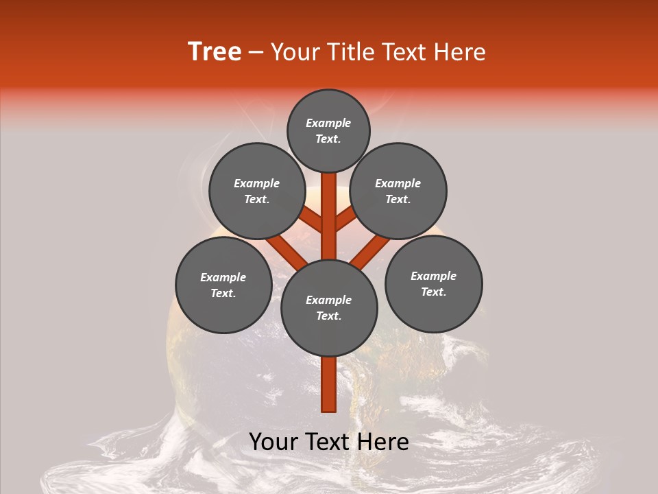Glowing Melt Heat PowerPoint Template