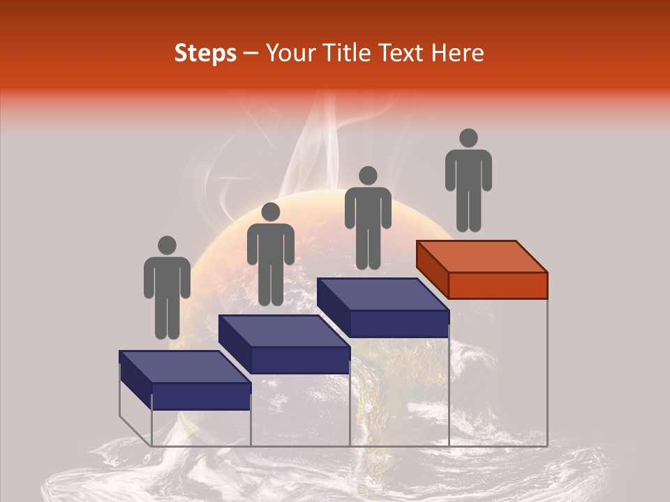Glowing Melt Heat PowerPoint Template