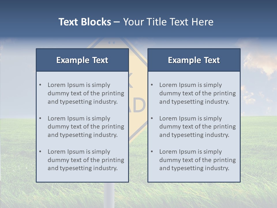 Ri K Idea Hazard PowerPoint Template