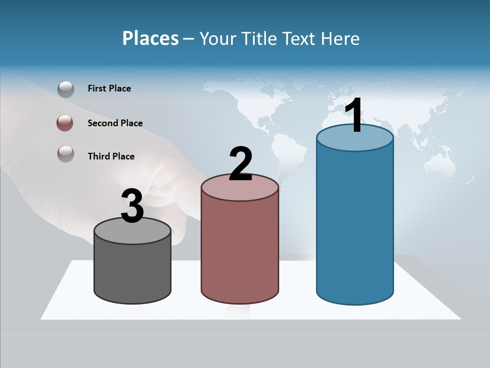 Global Finger Daily PowerPoint Template