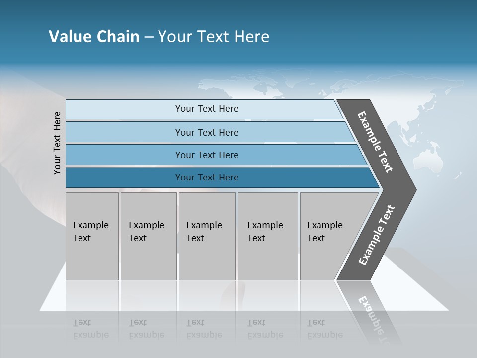 Global Finger Daily PowerPoint Template