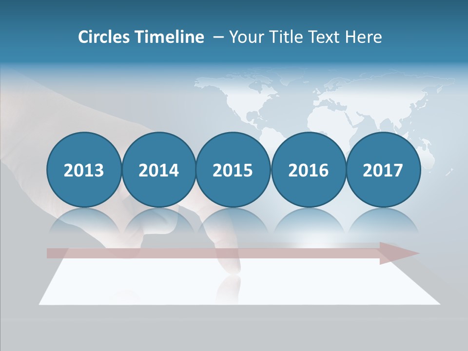 Global Finger Daily PowerPoint Template