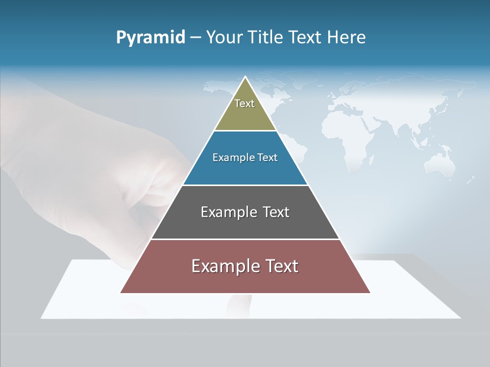 Global Finger Daily PowerPoint Template
