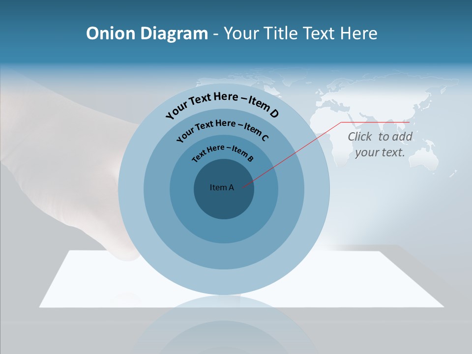 Global Finger Daily PowerPoint Template