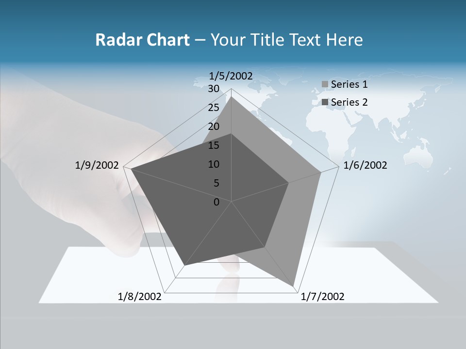 Global Finger Daily PowerPoint Template