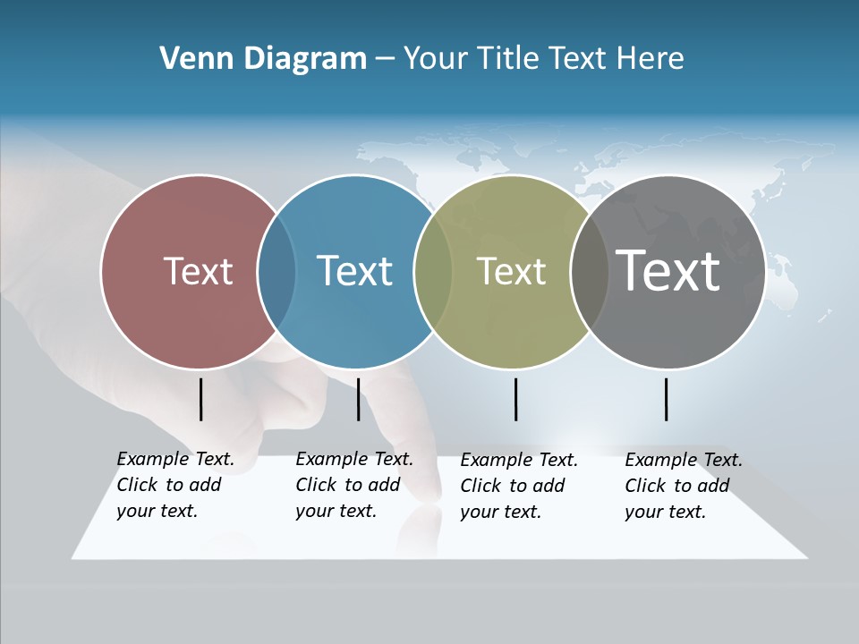 Global Finger Daily PowerPoint Template