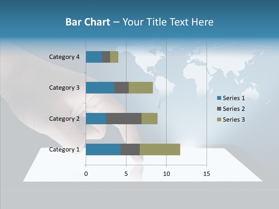 Global Finger Daily PowerPoint Template