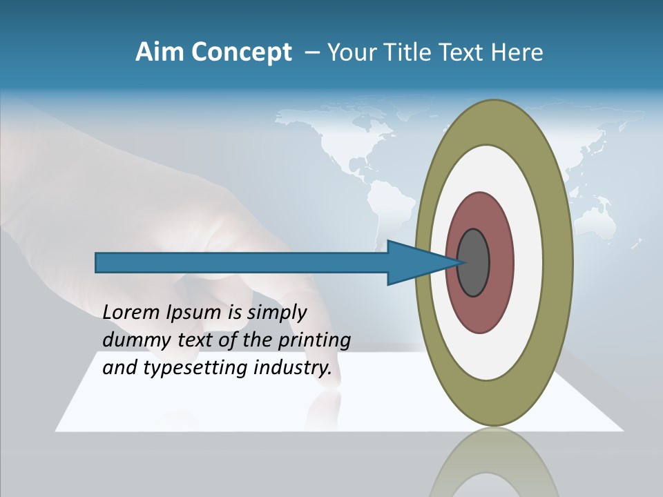 Global Finger Daily PowerPoint Template