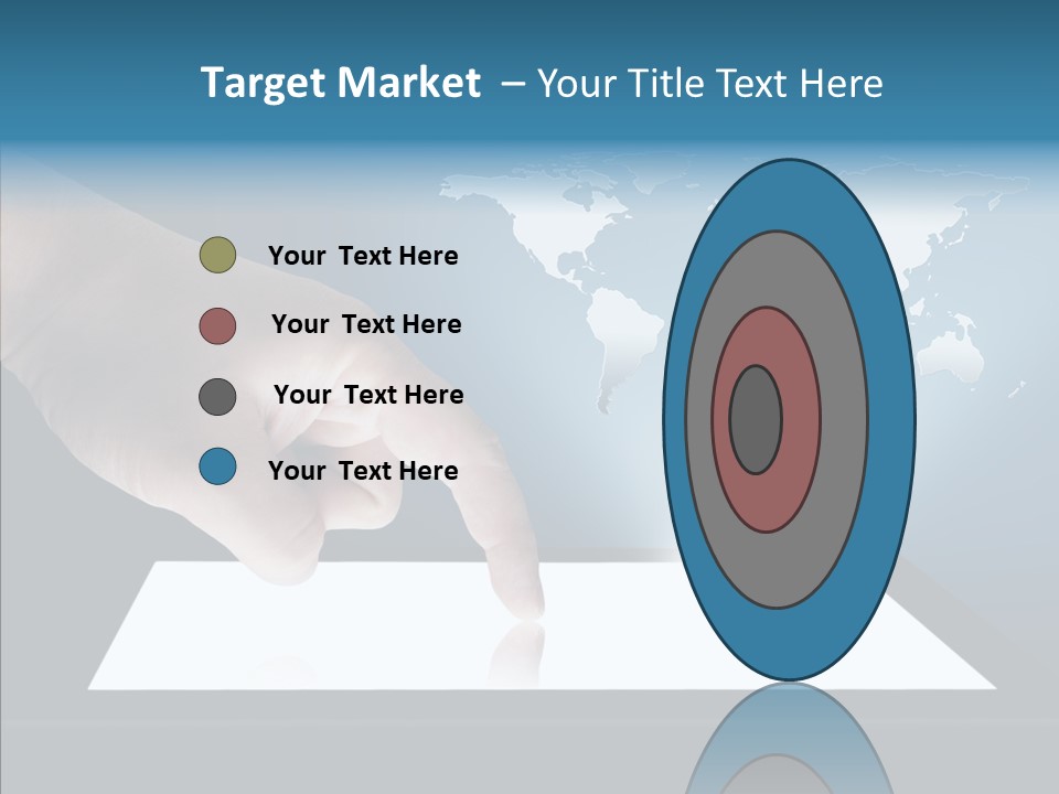 Global Finger Daily PowerPoint Template