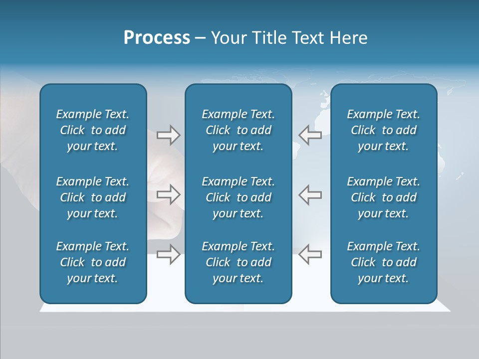Global Finger Daily PowerPoint Template