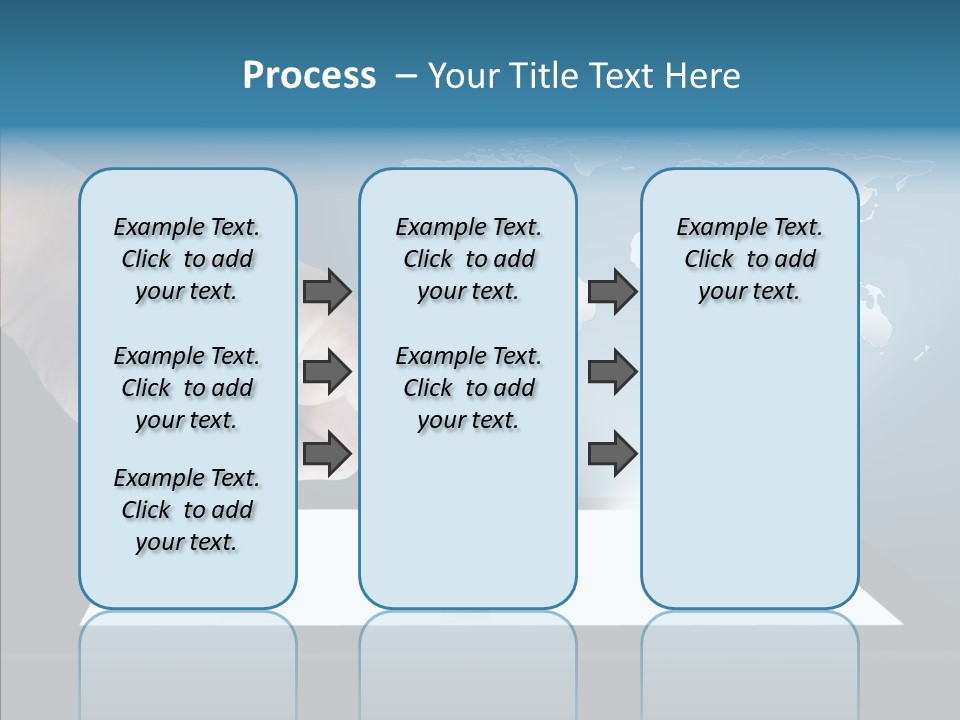 Global Finger Daily PowerPoint Template