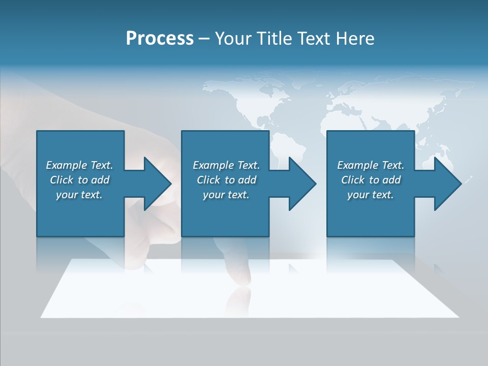 Global Finger Daily PowerPoint Template
