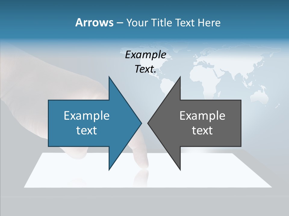 Global Finger Daily PowerPoint Template