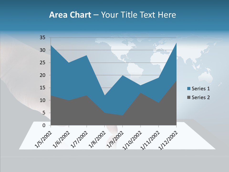 Global Finger Daily PowerPoint Template