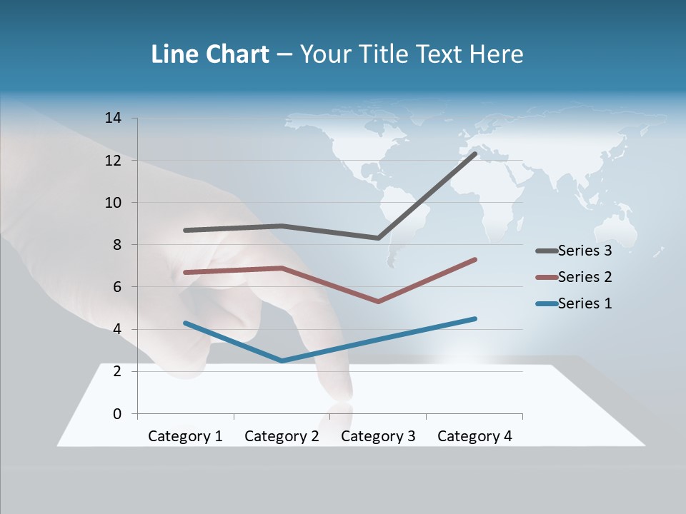 Global Finger Daily PowerPoint Template
