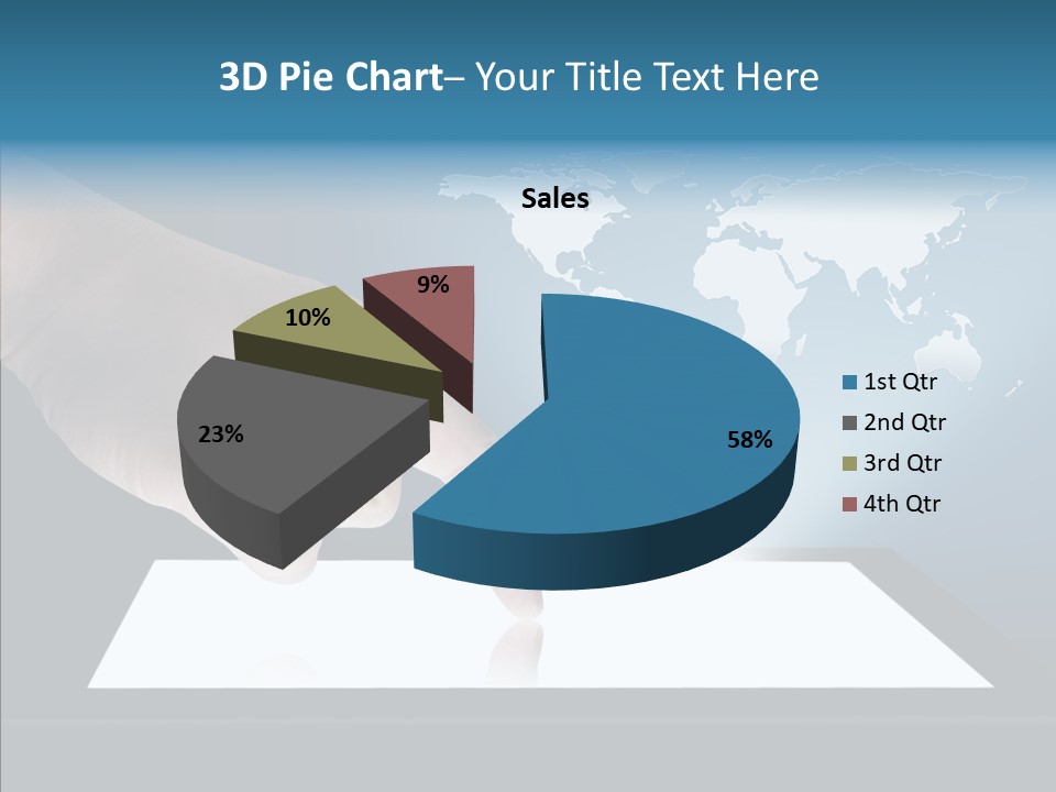 Global Finger Daily PowerPoint Template