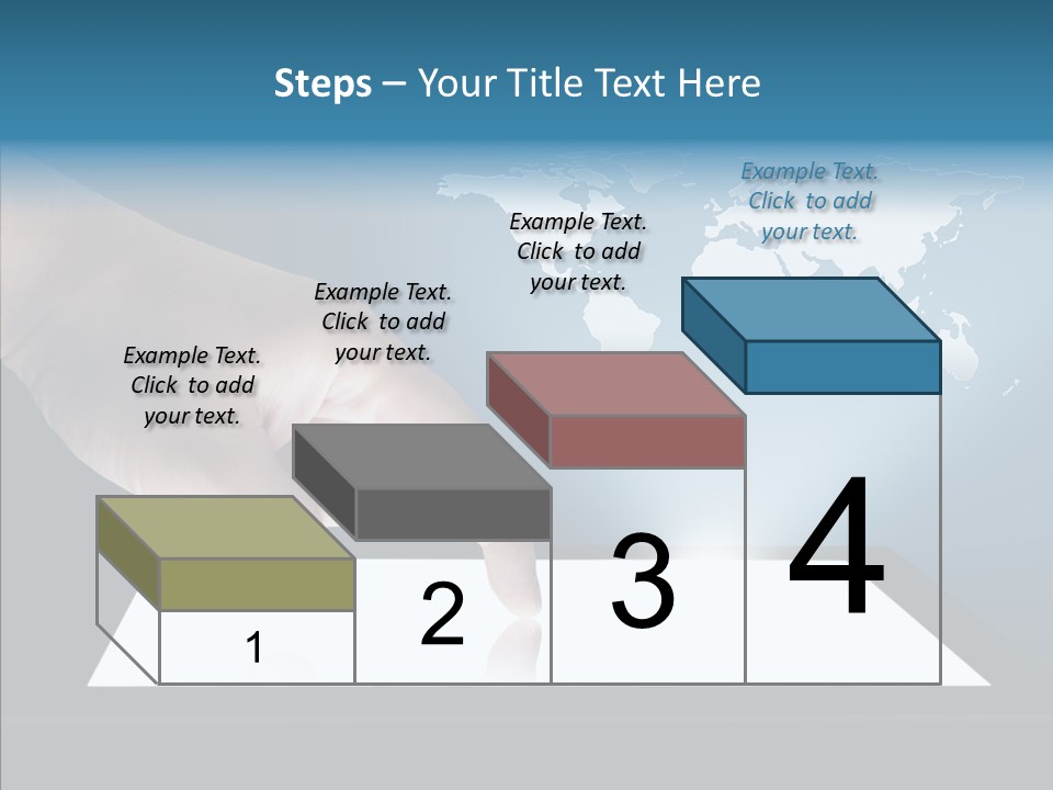 Global Finger Daily PowerPoint Template