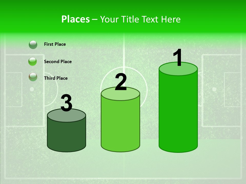 Championship Green Recreation PowerPoint Template