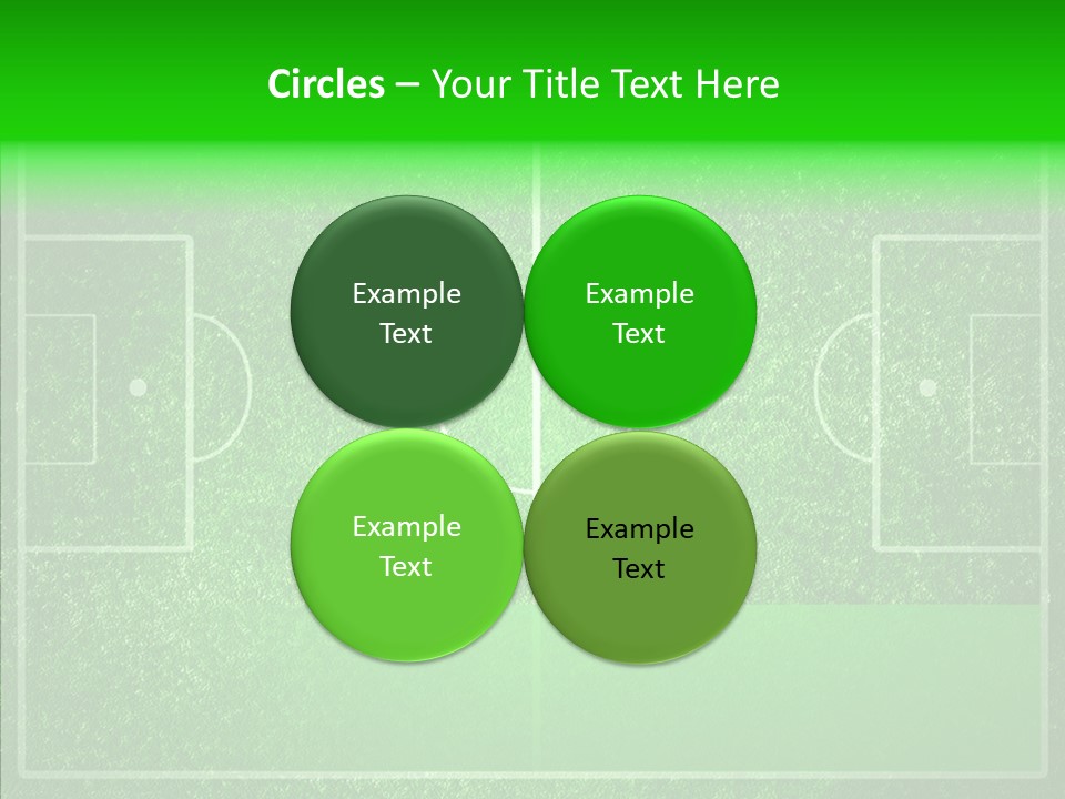 Championship Green Recreation PowerPoint Template