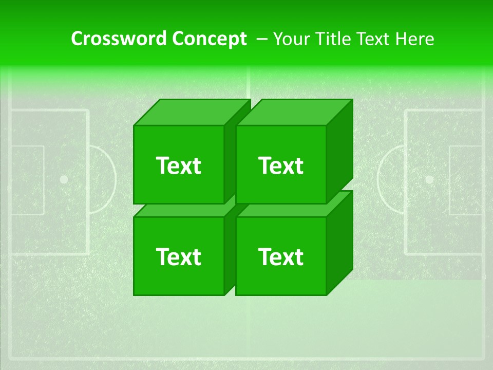 Championship Green Recreation PowerPoint Template