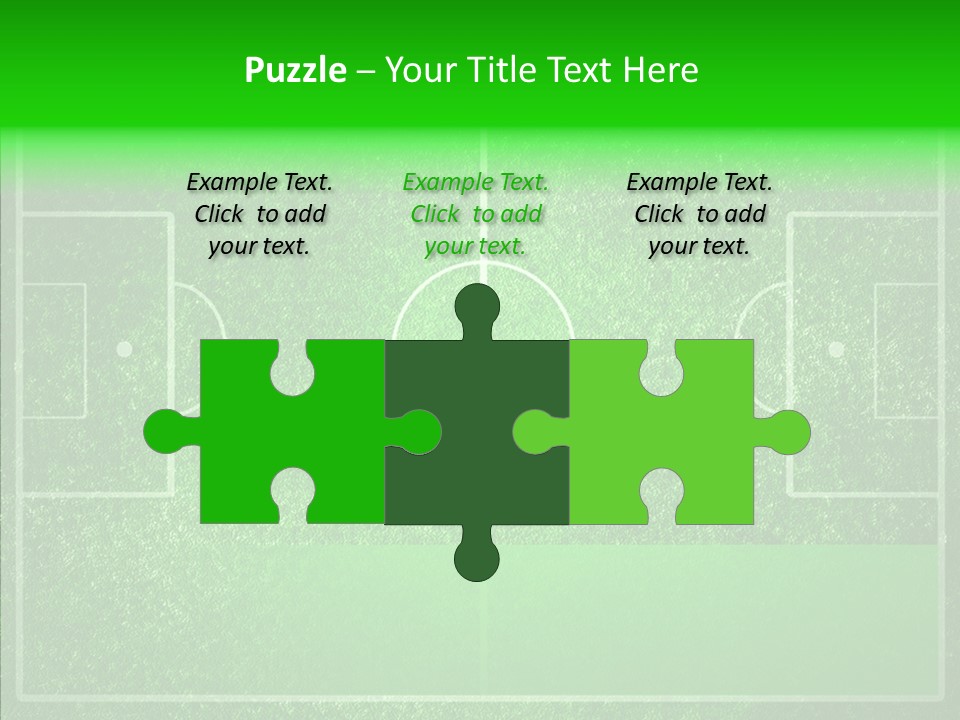 Championship Green Recreation PowerPoint Template