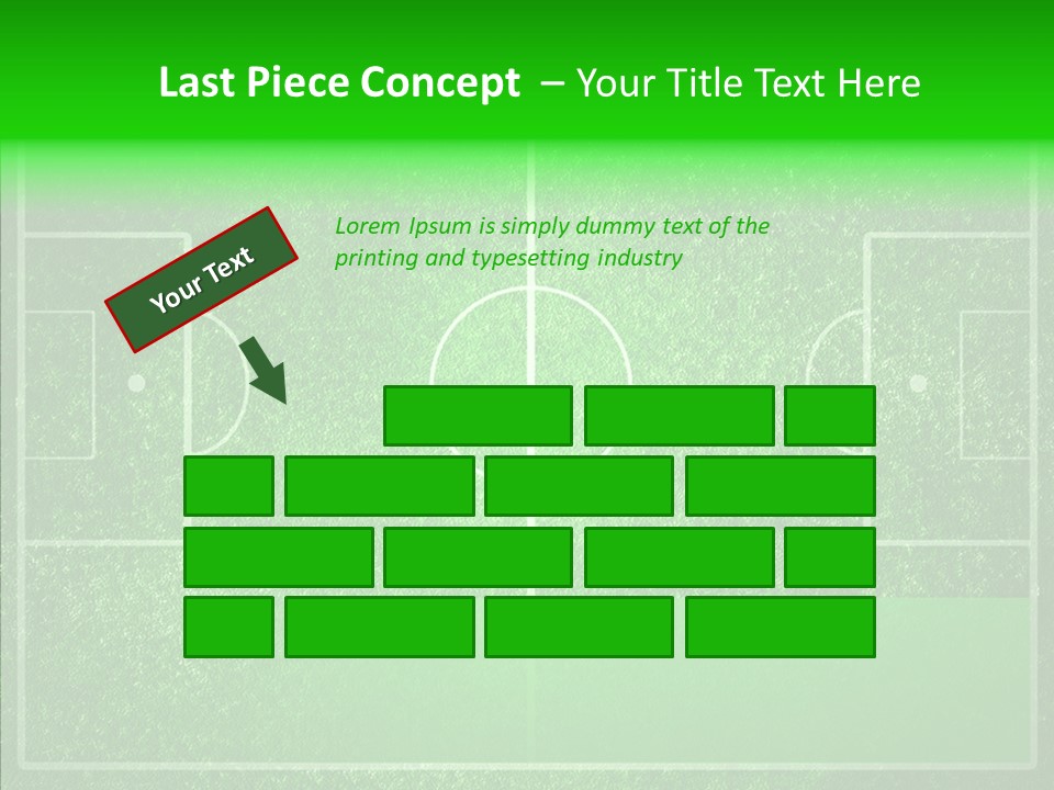 Championship Green Recreation PowerPoint Template