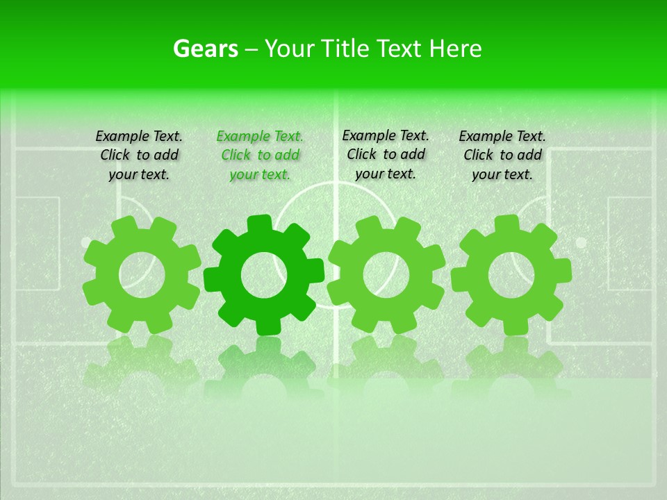 Championship Green Recreation PowerPoint Template