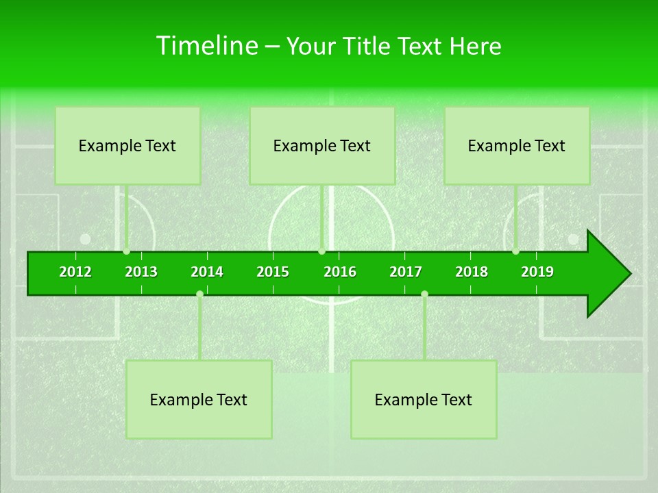 Championship Green Recreation PowerPoint Template