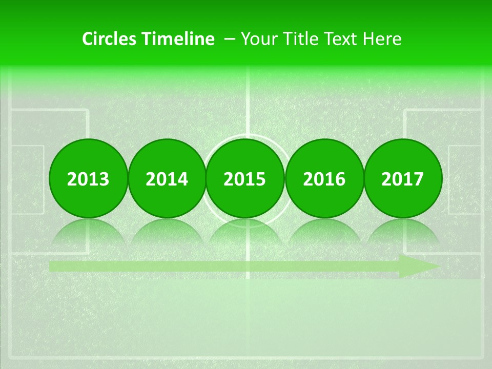 Championship Green Recreation PowerPoint Template