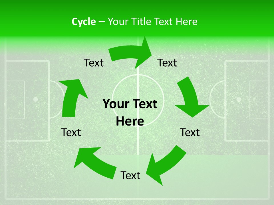 Championship Green Recreation PowerPoint Template