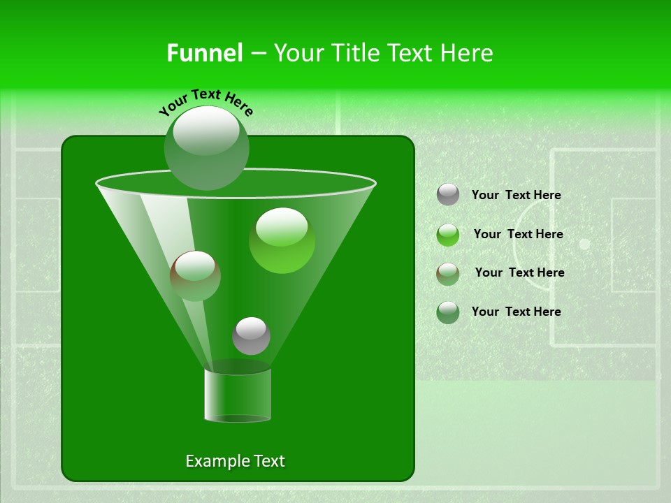 Championship Green Recreation PowerPoint Template