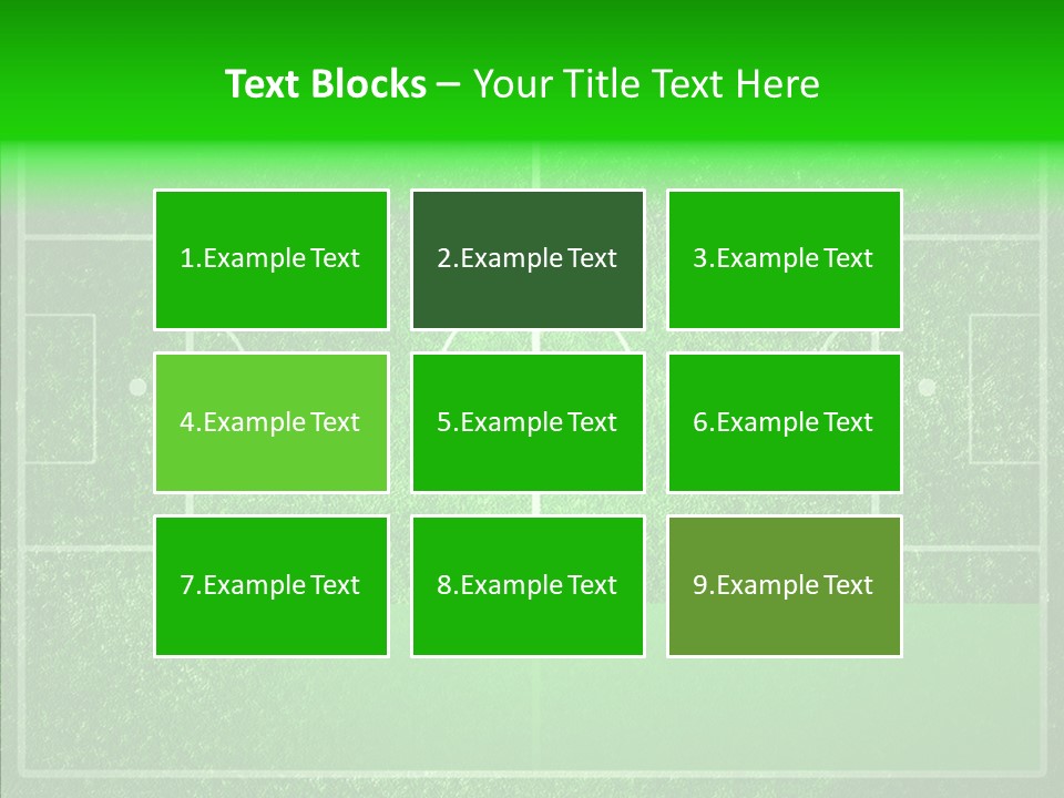 Championship Green Recreation PowerPoint Template