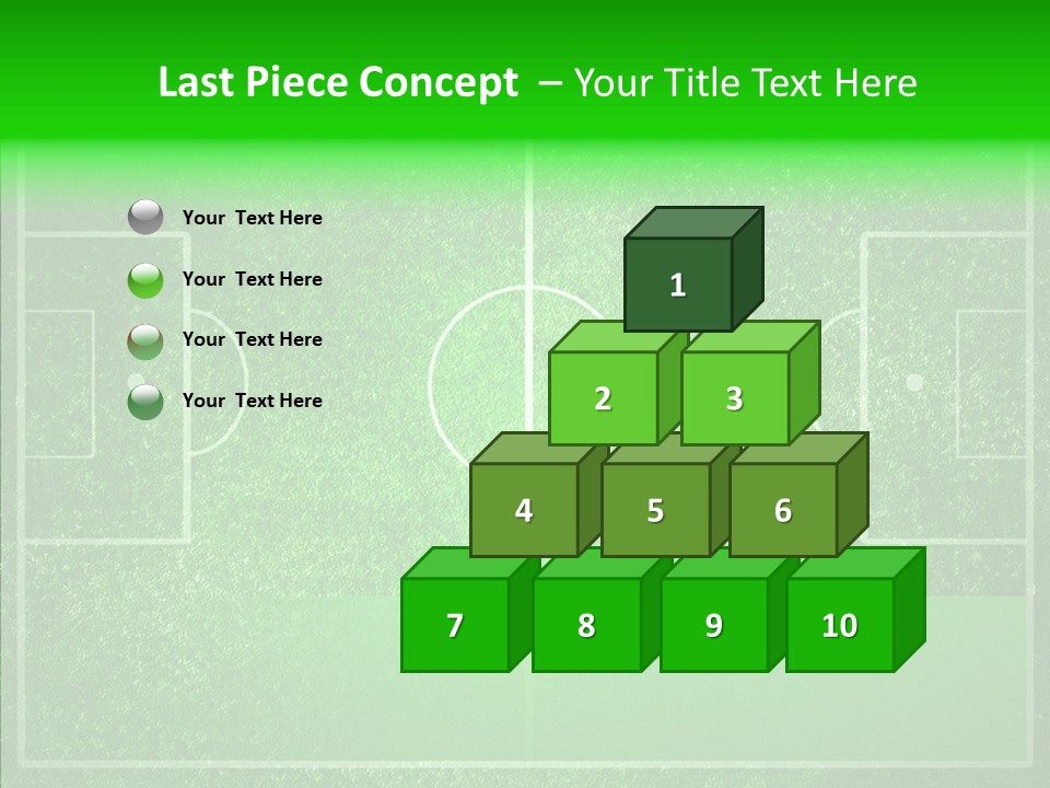 Championship Green Recreation PowerPoint Template