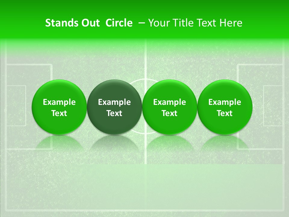 Championship Green Recreation PowerPoint Template