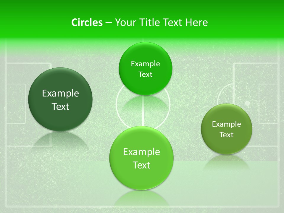 Championship Green Recreation PowerPoint Template