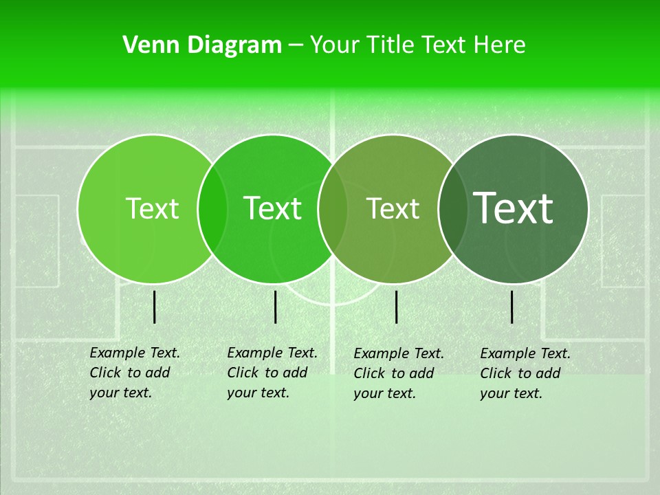 Championship Green Recreation PowerPoint Template