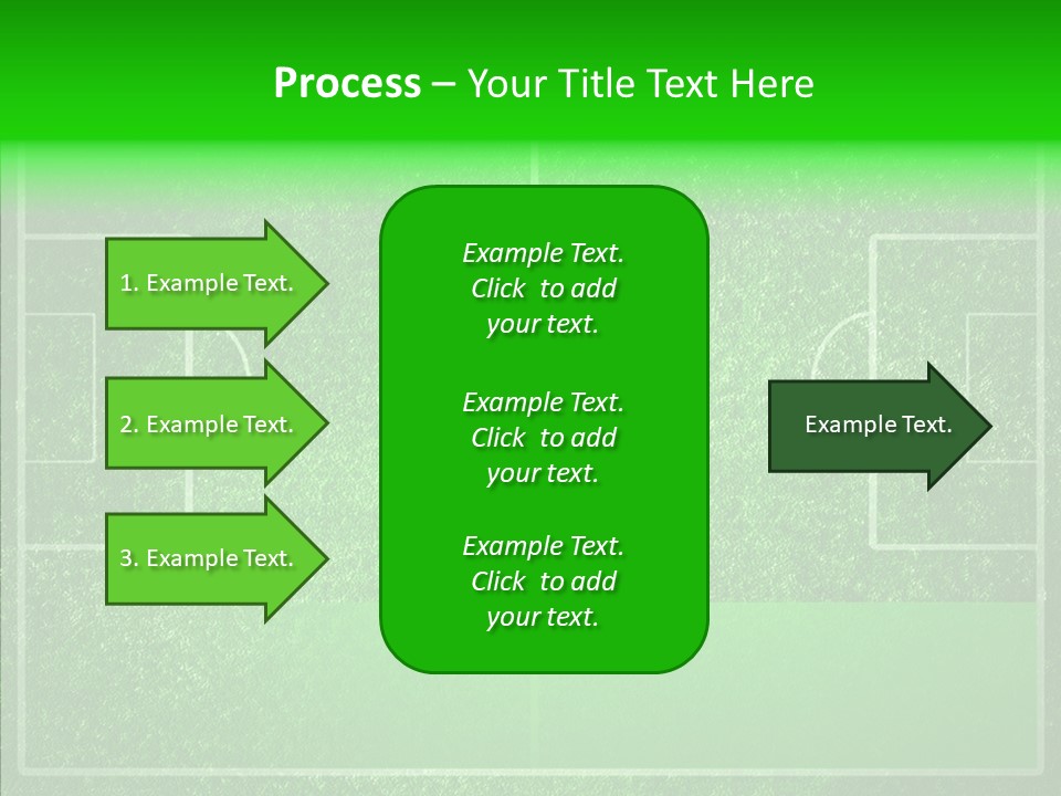 Championship Green Recreation PowerPoint Template