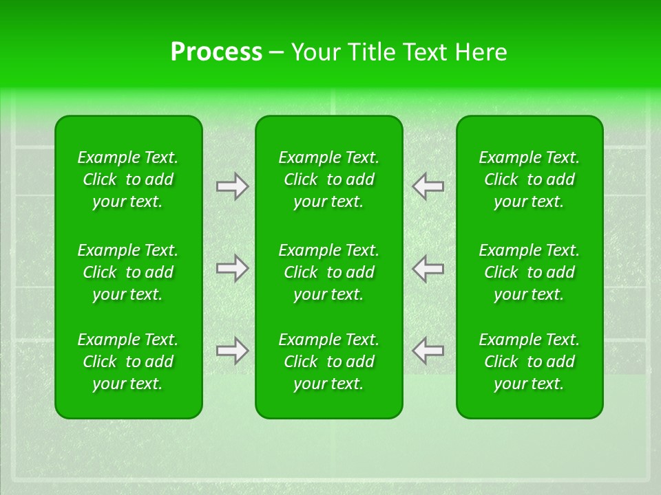 Championship Green Recreation PowerPoint Template