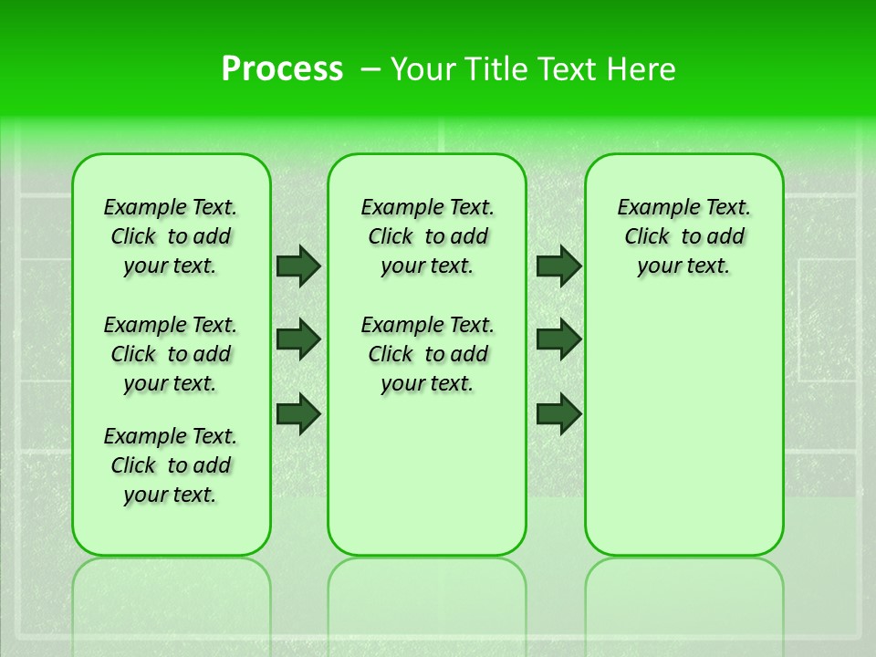 Championship Green Recreation PowerPoint Template