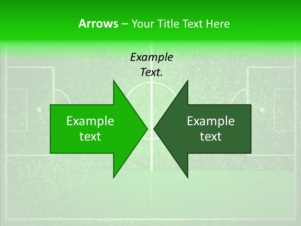 Championship Green Recreation PowerPoint Template