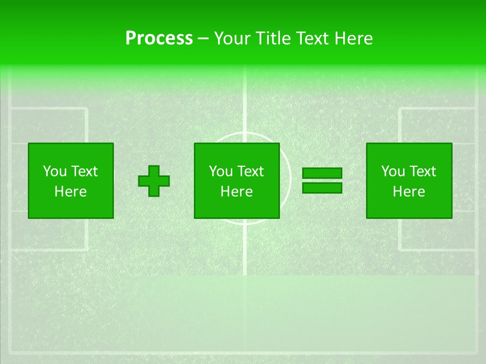 Championship Green Recreation PowerPoint Template